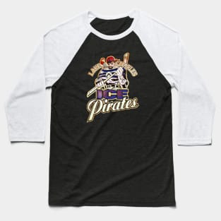 Lake Charles Ice Pirates Hockey Baseball T-Shirt